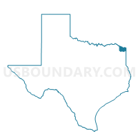 Bowie County in Texas
